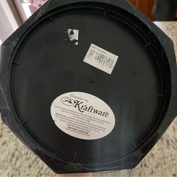 Kraftware ice bucket marbled print party dining y2k - Picture 7 of 9